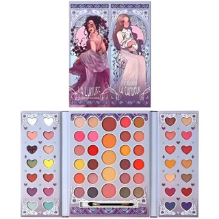 Paleta de Sombra para Maquiagem 57 Cores Eyeshadow Paleta Acompanha um Pincel Produtos de Beleza