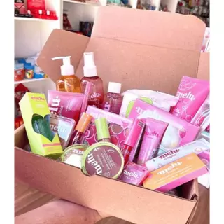 KIT 18 PRODUTOS MAQUIAGEM SKIN CARE MELHORES MARCAS MELU RUBY ROSE MAX LOVE PINCEL MÁSCARA DE CÍLIOS PÓ BASE
