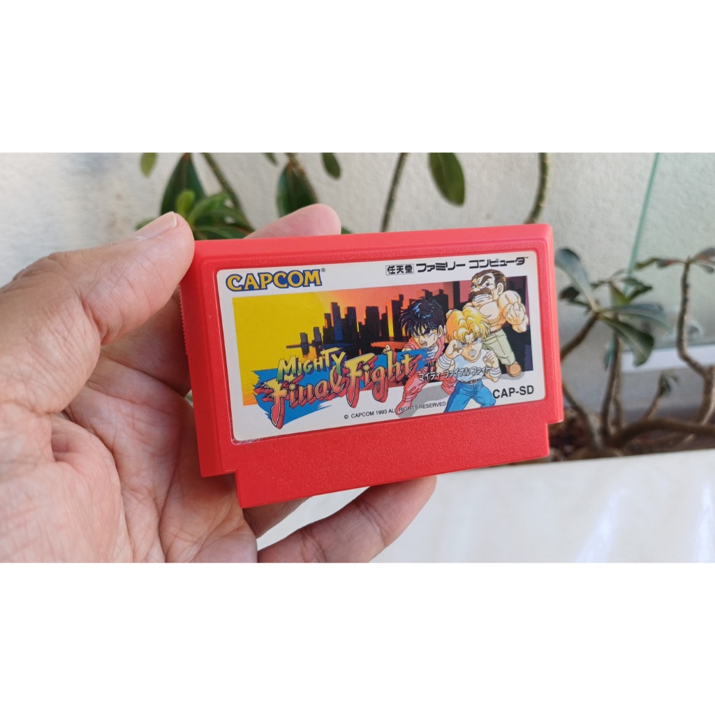 Jogo Mighty Final Fight Original Nes Famicom Impecável | Shopee Brasil