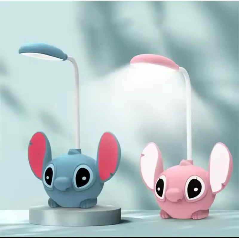 Stitch USB Charging Abajur LED ou ventilador decoração luz/noturna/escolar