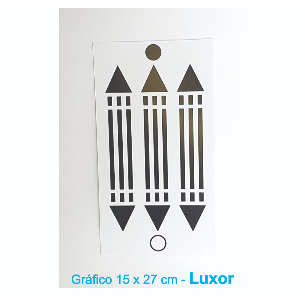 Gráfico Radiestesia Radiônica 15x27 cm - LUXOR | Shopee Brasil