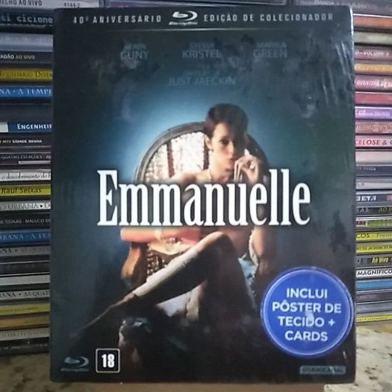 BLU-RAY- EMMANNUELLE- - EDIÇÃO 40⁰ ANIVERSÁRIO- EDIÇÃO DE COLECIONADOR