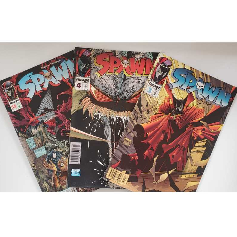 Spawn Vol. 3 4 5 e 35 Hq´s de Capa comum Autor Todd McFarlane | Shopee ...