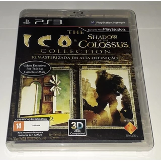 The Ico & Shadow of the Colossus - Collection (Nacional) | Jogo P.S.3 | Original | Usado | ÁUDIO E LEGENDAS EM INGLÊS |