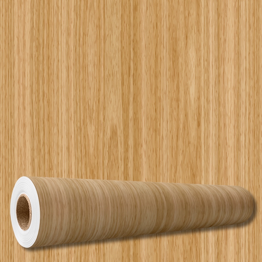 Papel Parede Auto Adesivo Envelopamento Madeira Carvalho Claro c/ 5m x 45cm