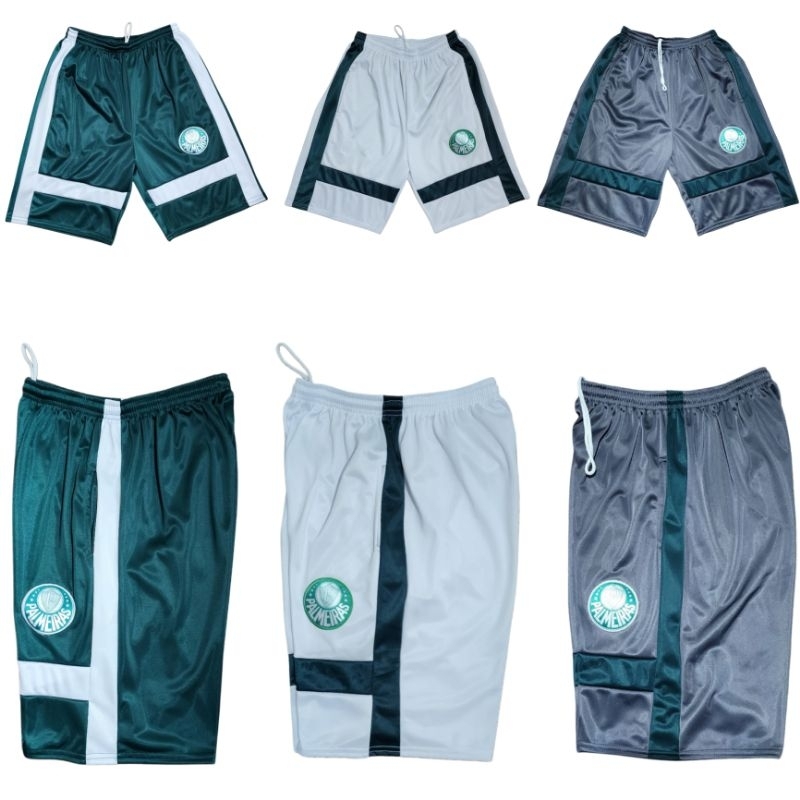 Bermuda de time adulto masculina. verão. P M G GG | Shopee Brasil