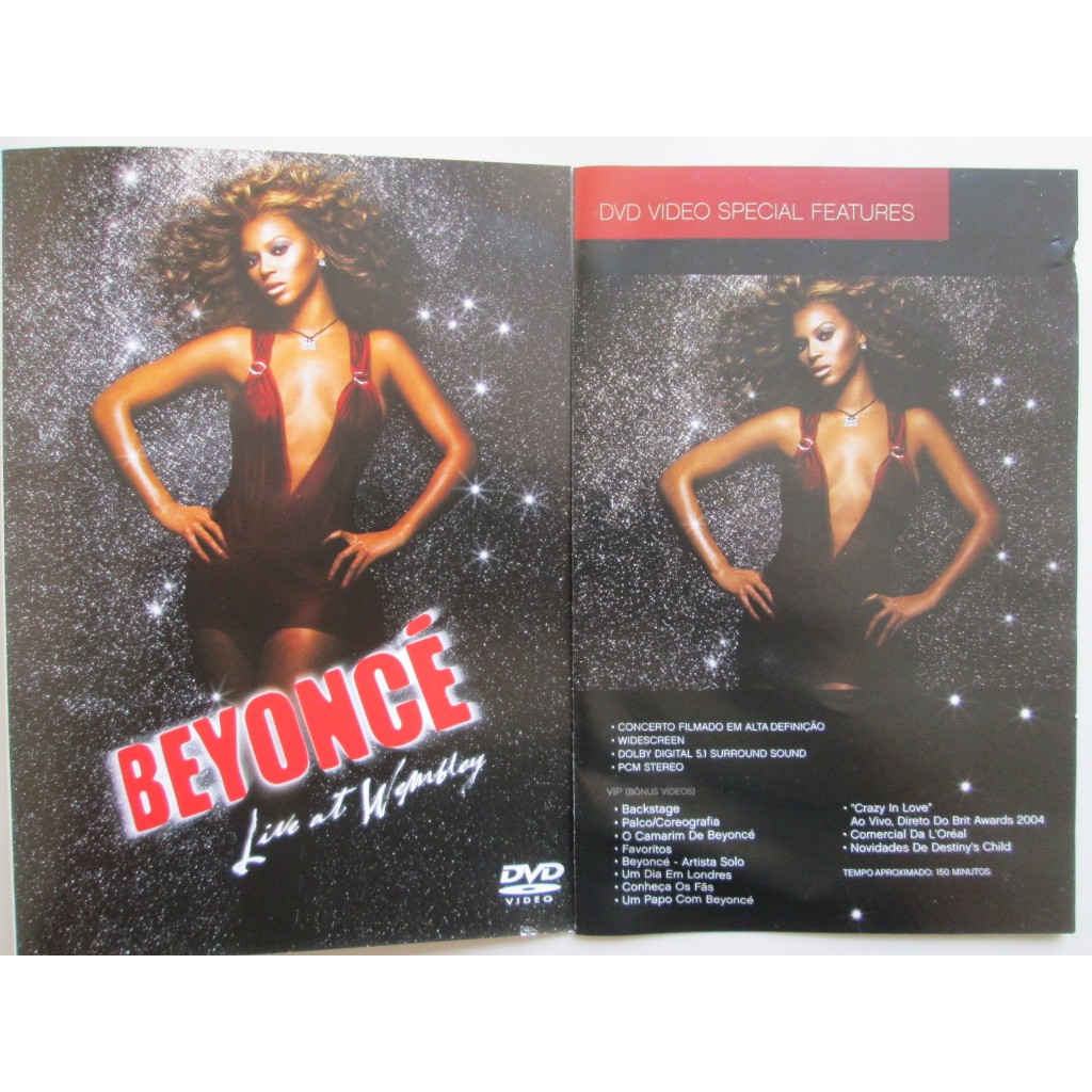 DVD + CD - BEYONCÉ / Live At Wembley / DVD Video Special Features