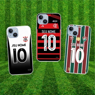 Capa Celular personalizada Times 2024/25 Nome e Numero Alta |Qualidade