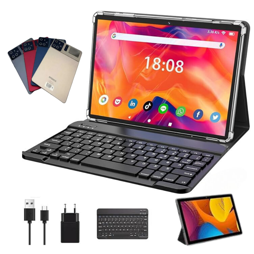 Tablet SE Pro128GB 6GB Ram A-touch Tela 10.1 Polegada 1280x800px IPS Caneta e Fone Android