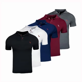 5 CAMISAS POLOS PREMIUM PIQUET