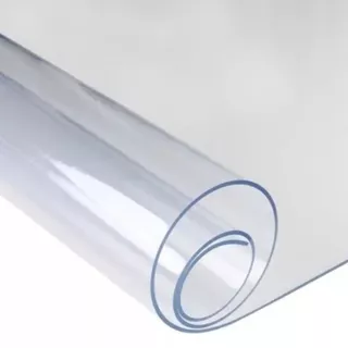 Placa Chapa Placa Pvc Transparente Cristal 120 X 60 Cm X 0,30mm