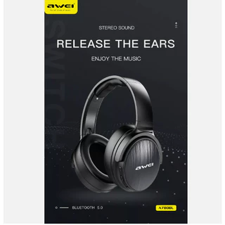 Fone De Ouvido Bluetooth 5.0 Sem Fio Estéreo Bass 12 Horas Awei A780bl