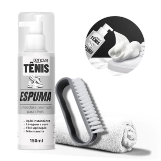 Kit Limpa Tenis Sneakers Calçados Lavagem a Seco