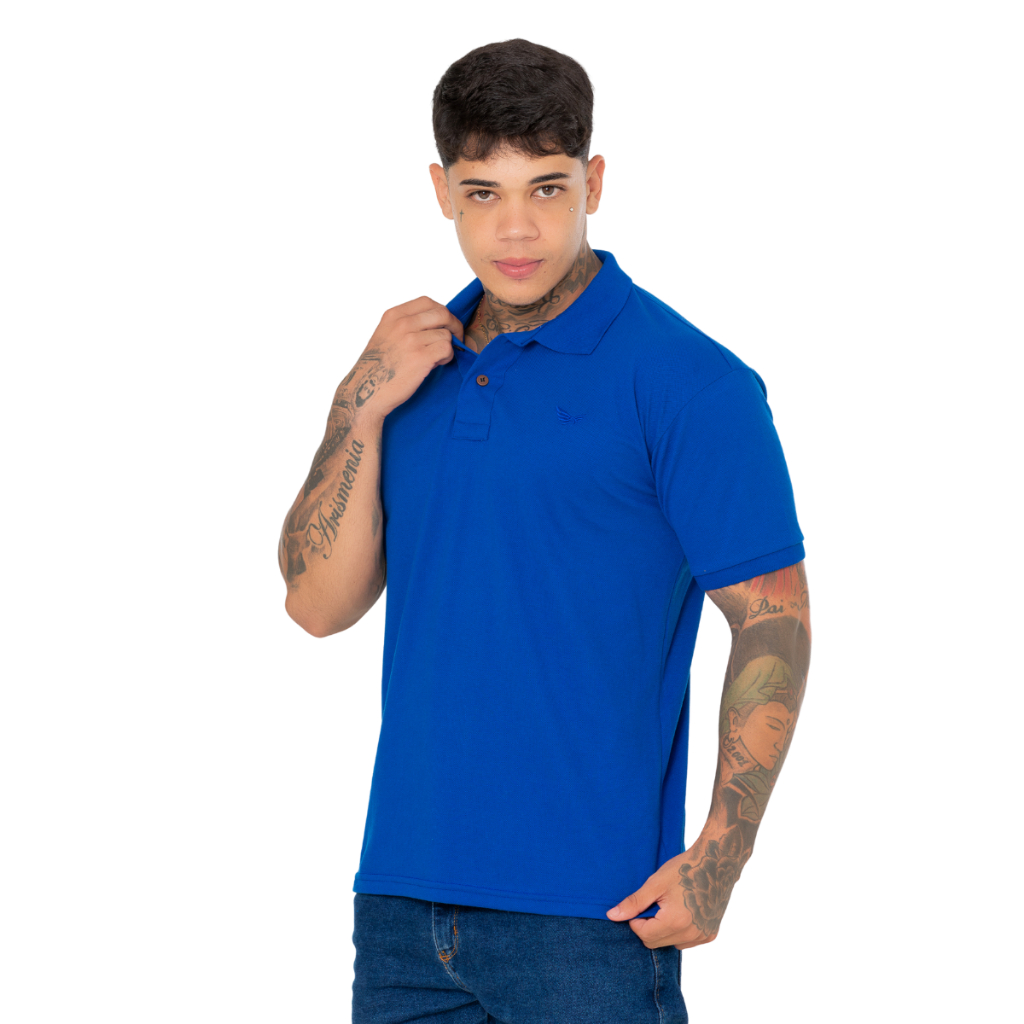 Camisa Gola Polo Masculina Ridens oficial moda Verão
