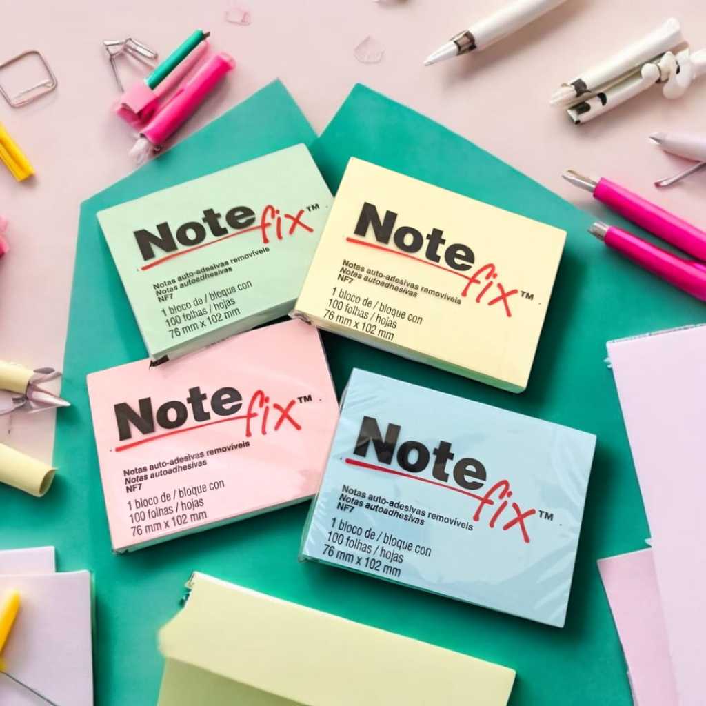 Post-it Notefix 3m 76mm x 102mm 100 Folhas | Shopee Brasil