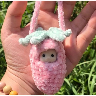 bolsinha para carregar sylvanian families!🫧