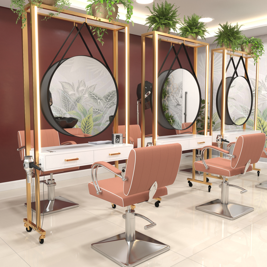 Bancadas com Espelho Salão de Beleza na Black Friday 2025 | BuscaProdutos