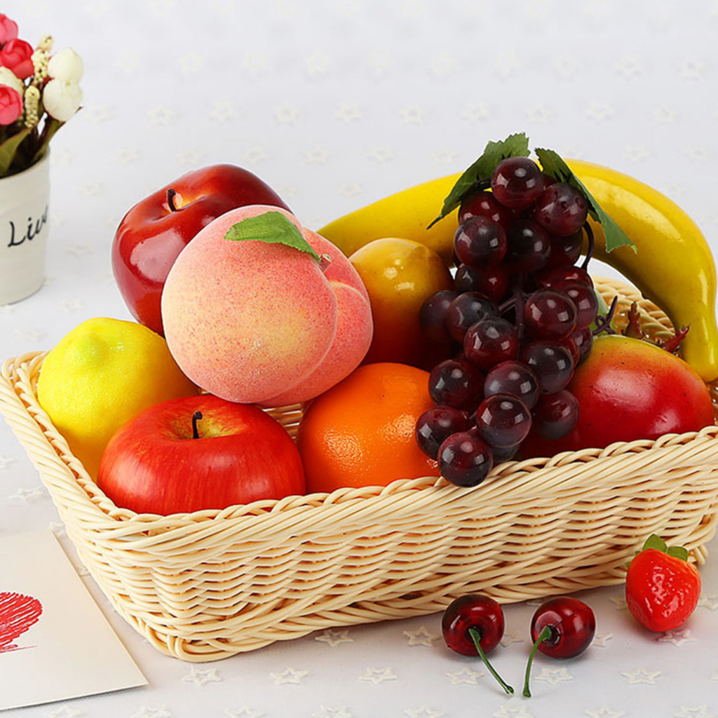 Frutas Artificiais Textura Realista Decorativas Realista | Shopee Brasil