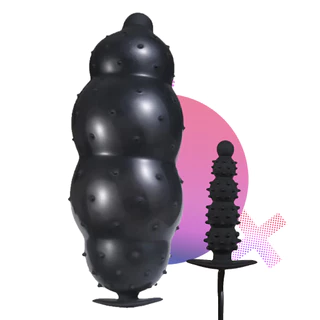 Plug anal inflável grande gigante dilatador anal dildo expansor fisting