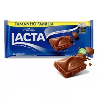 Chocolate Ao Leite Lacta 145g