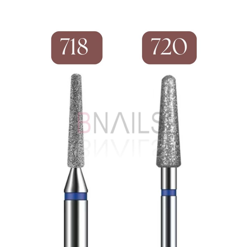 Broca Diamantada PM 718/720 Cutilagem Acabamentos De Unha Nail