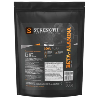 Beta Alanina Matéria Prima Importada 100% Pura - Strength Nutrition