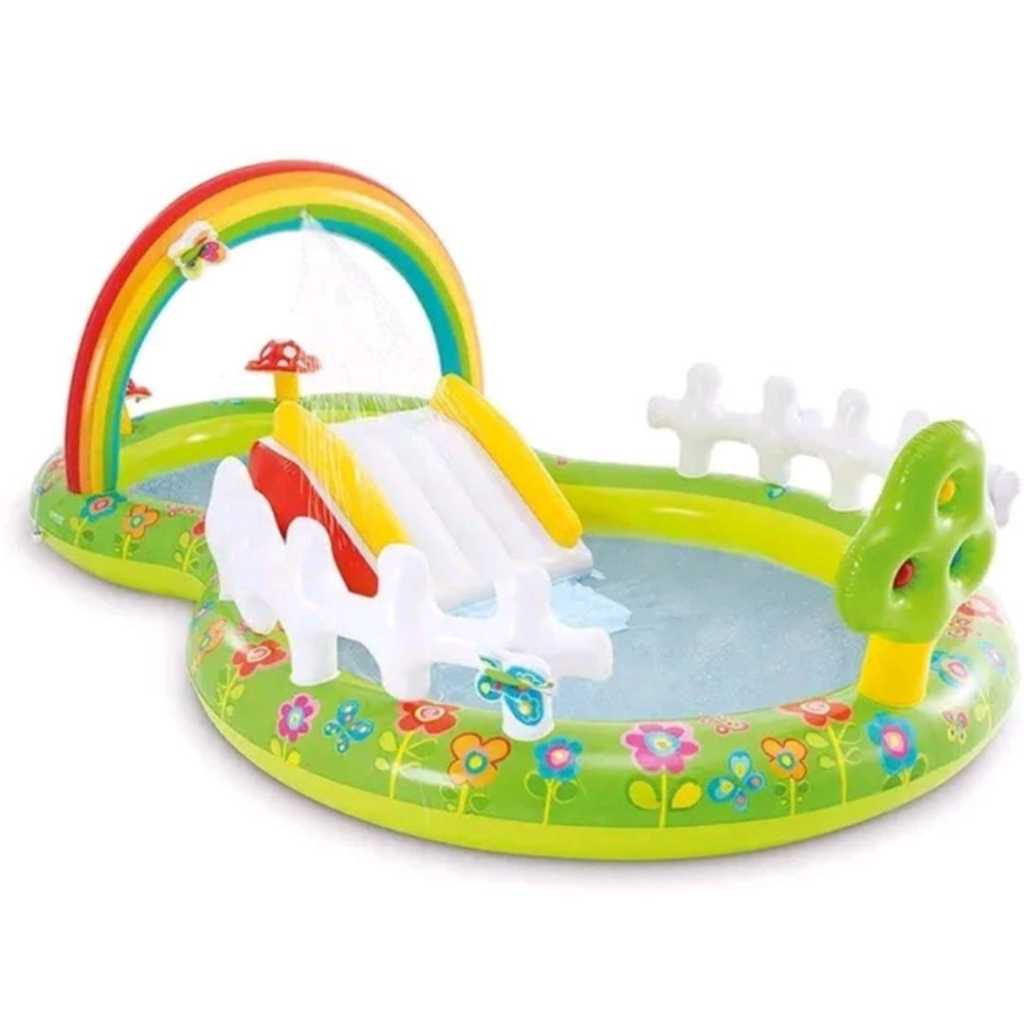 Piscina Infantil Plarground Intex Jardim 450 Litros Família