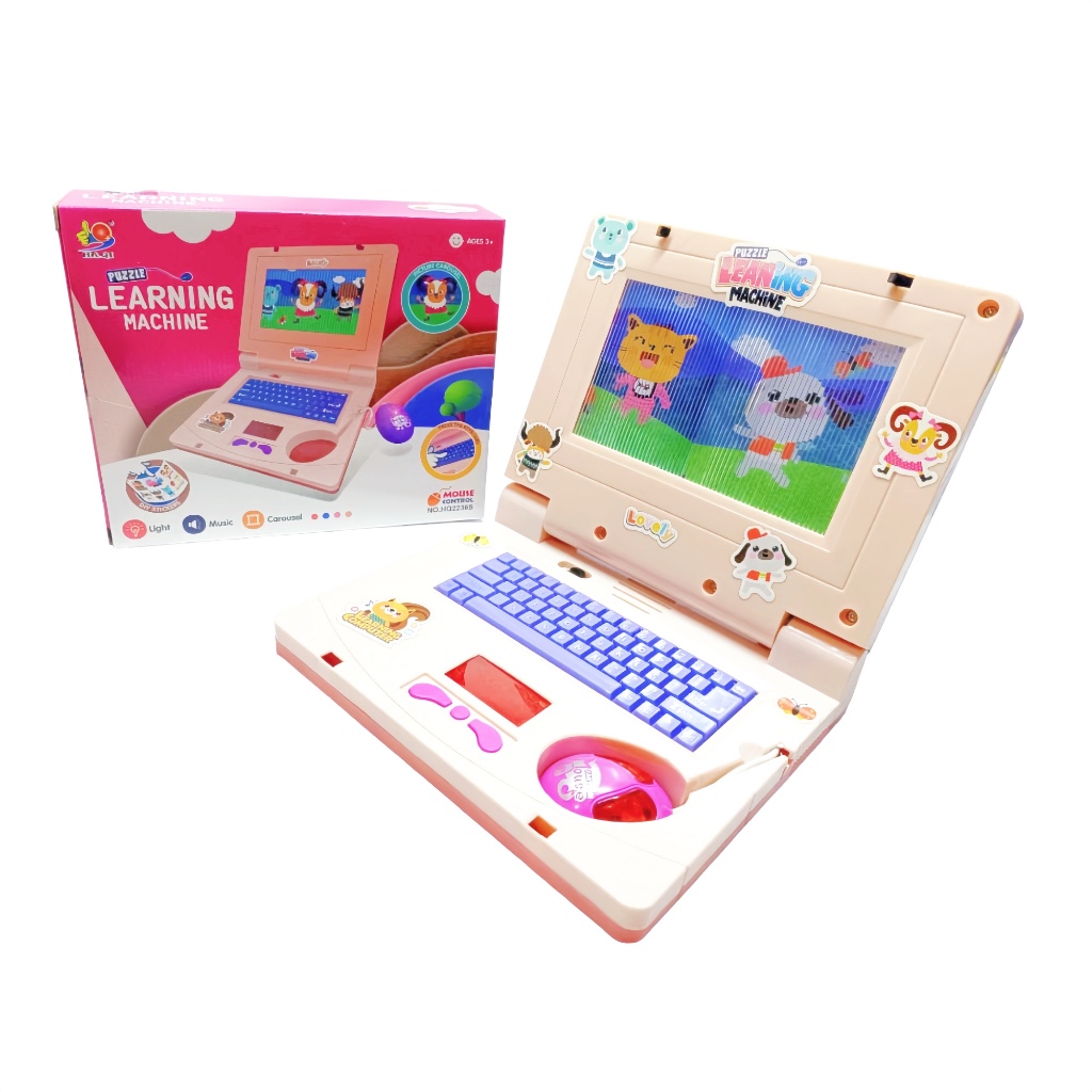 Notebook De Brinquedo Laptop Infantil Musical Com Luz Educativo ...