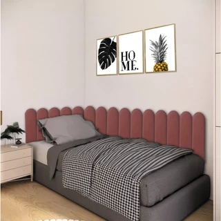Cabeceira De Cama Em L Em Tiras Nuvem 60x20 Kit Completo - ENVIO IMEDIATO