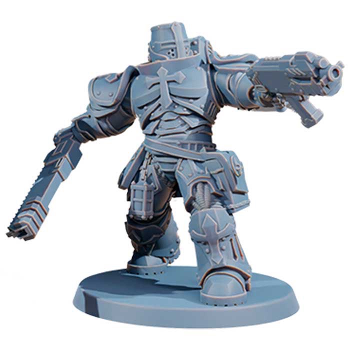 Space Marines Warhammer 40k Socratis Zealots Miniaturas Proxy RPG