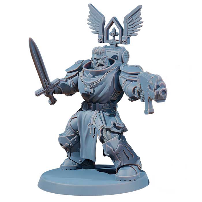 Space Marines Warhammer 40k Socratis Zealots Miniaturas Proxy RPG