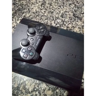 Playstation 3 super slim com 1500 jogos