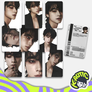 PHOTOCARDS XIAOJUN ON MY YOUTH (FANMADE) FRENTE E VERSO