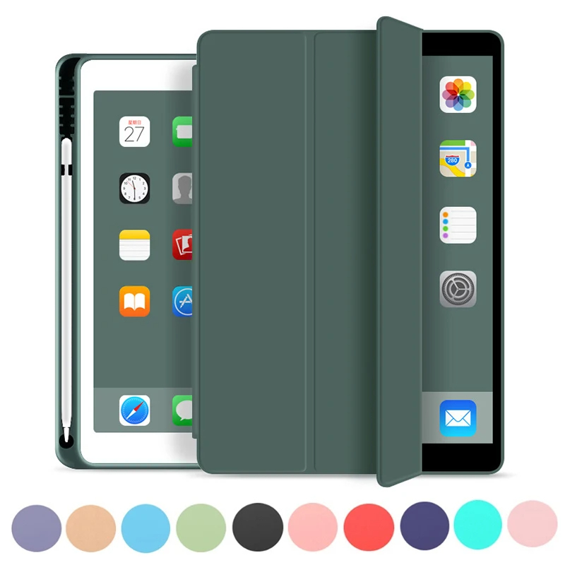 Capa magnetico inteligente com slot de canetas compativel SAMSUNG tablet A9+ 5G PLUS 11pol S6 lite LTE X210 S9 FE S10
