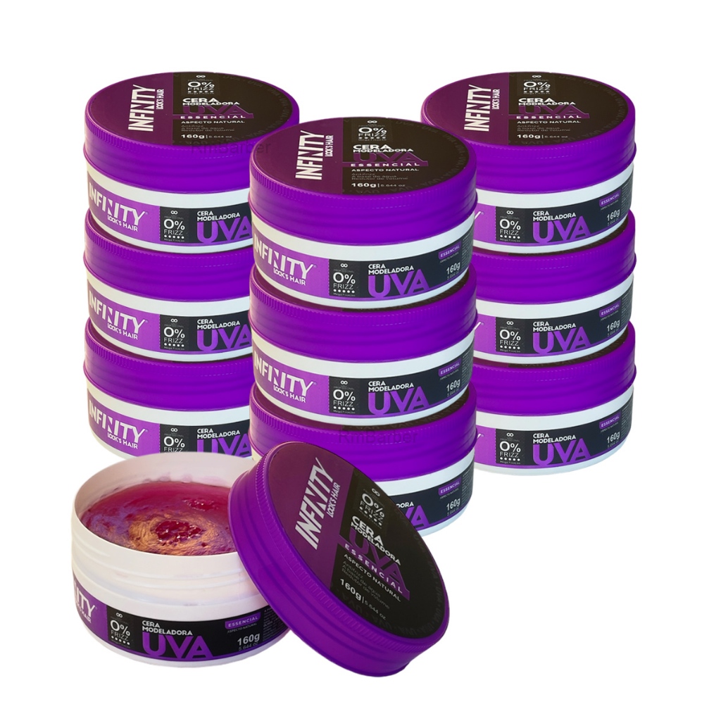 Kit Infinity Look's 10 Pomada Uva Modela e Fixa - Preço de atacado ...