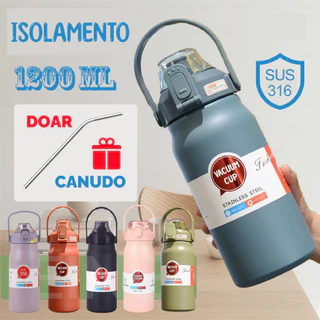 Copo térmico de aço inoxidável 316 para garrafa térmica 1200ML