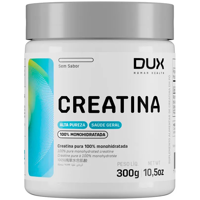 Creatina Monohidratada 100% Pura - 300g - Dux Nutrition | Shopee Brasil