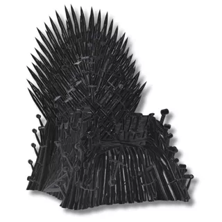 Miniatura Trono de Ferro Game of Thrones GOT Decoração