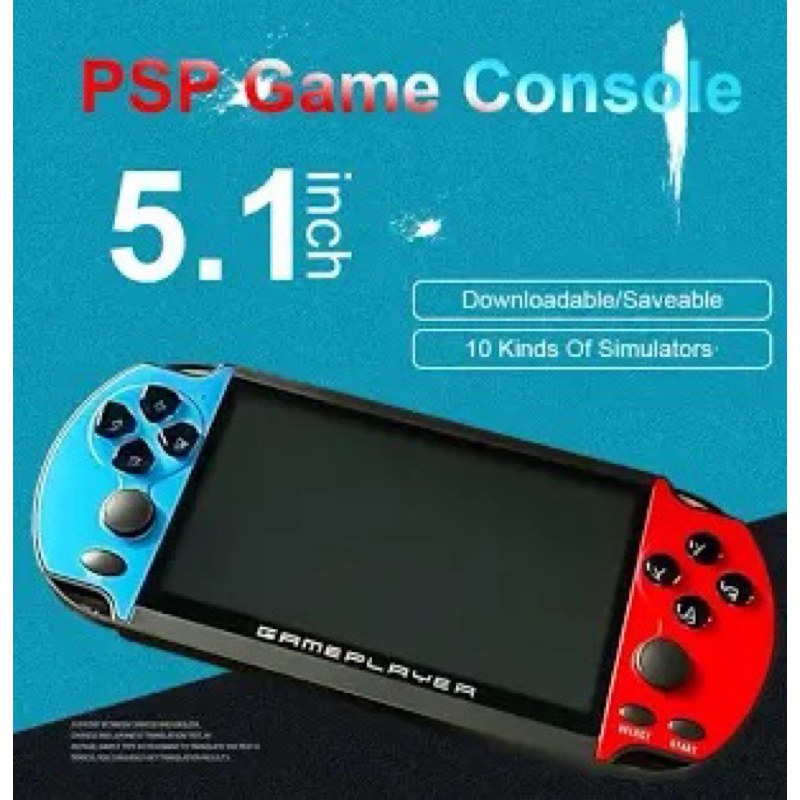Psp X7 Retro Plus Video Game Console Portátil GBA SFC Handheld Game ...