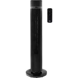 Ventilador De Torre Air Silence Wap Programável FW009179 Preto