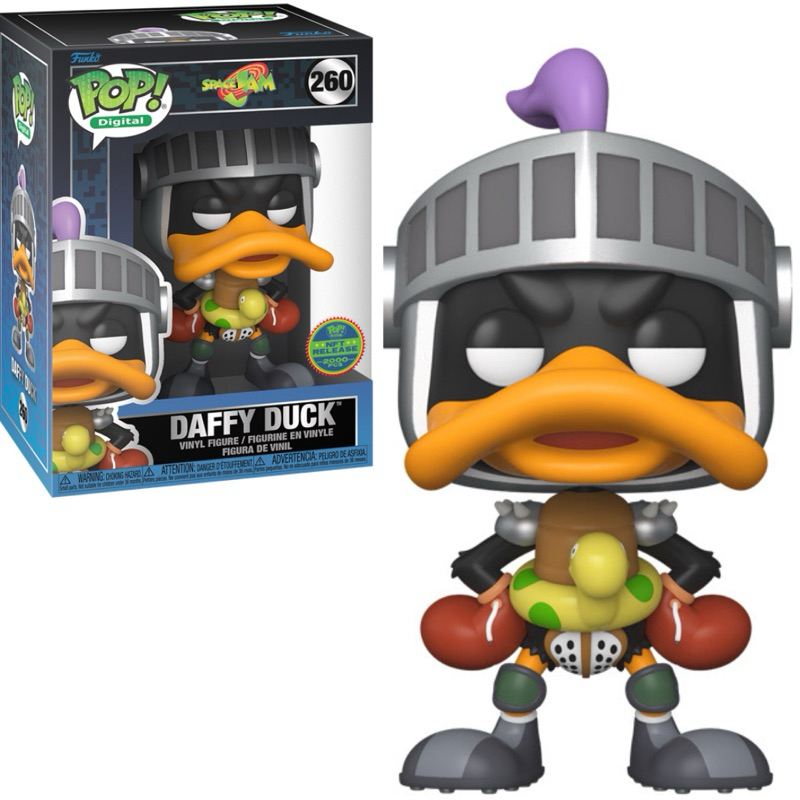 Daffy Funko Pop Space Jam Daffy Duck 260 NFT Digital Exclusive | Shopee