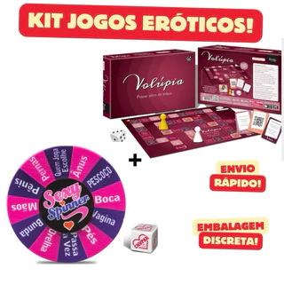 Jogo Erótico Casal volúpia Tabuleiro com Cartas para casal namorados + Jogo de Roleta Erótica sexy Spinner com dado brincadeira