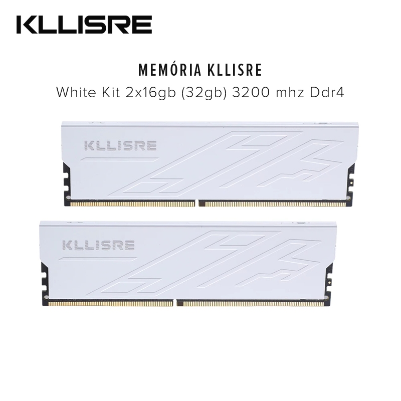 Memória Ram Ddr4 3200Mhz 16gb 32gb Kllisre | Shopee Brasil