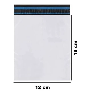 Envelope Plástico Segurança Branco Tipo Sedex 12x18 1000 Und