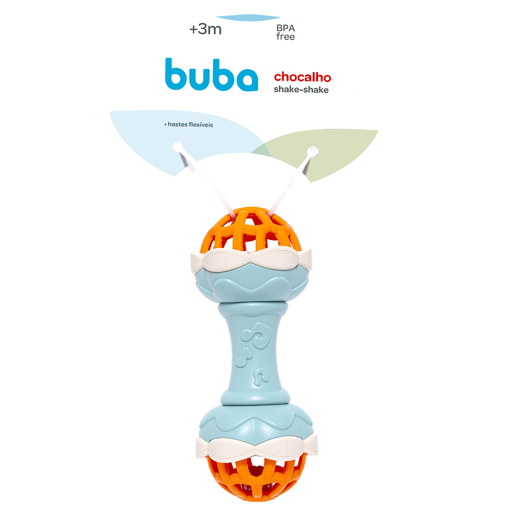 Baby Shake Shake Chocalho de Atividades - Buba | Shopee Brasil