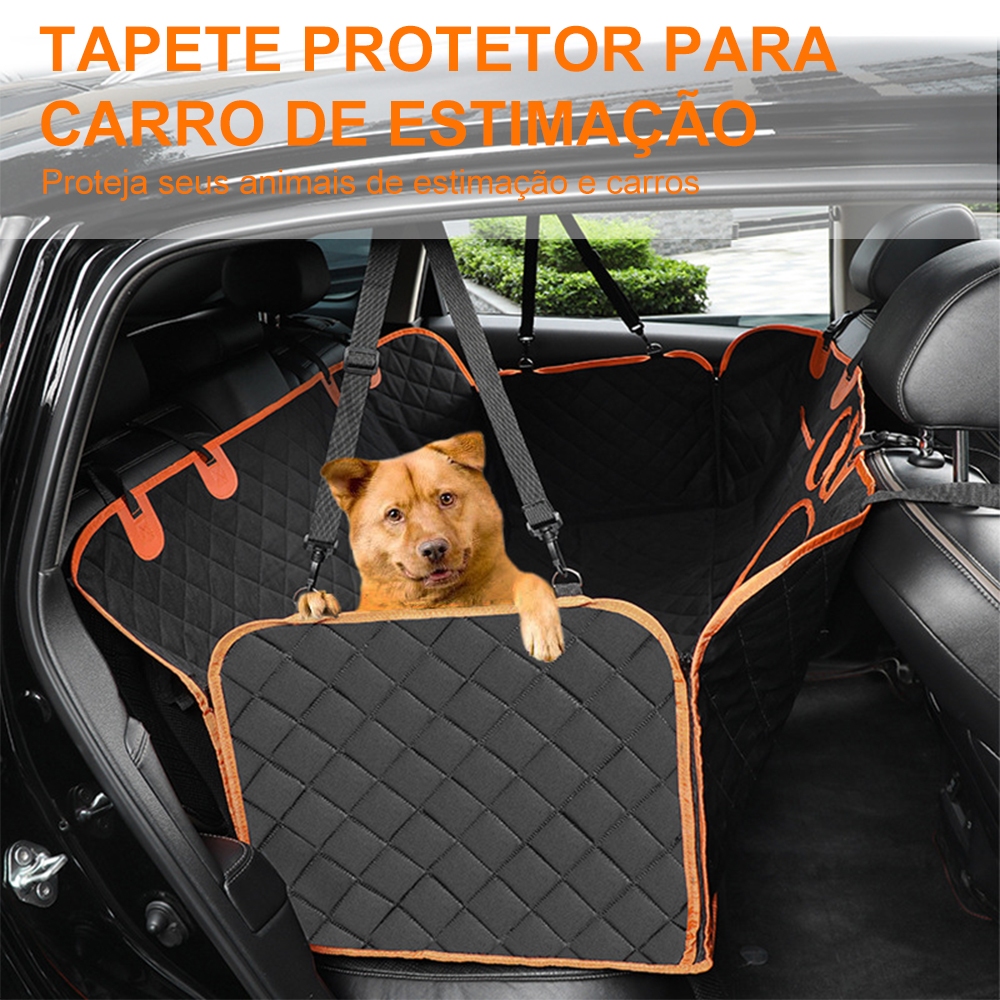 Capa Protetora De Carro Cachorro Gato Pet Animais Banco Impermeável ...