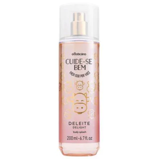 Sinta o Aconchego do Leite na Pele: Body Splash Deleite - O Boticário"