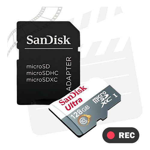 Cartão de Memoria 128GB 64GB Sandisk Ultra Classe 10