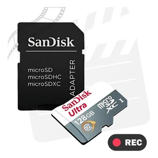 Cartão de Memoria 128GB 64GB Sandisk Ultra Classe 10