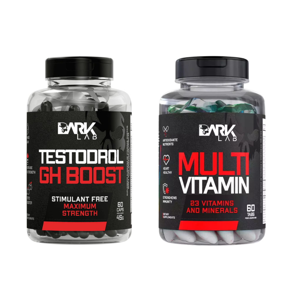 Kit Testodrol-Gh Boost 60 Caps + Multivitamino 60 Caps - Dark Lab